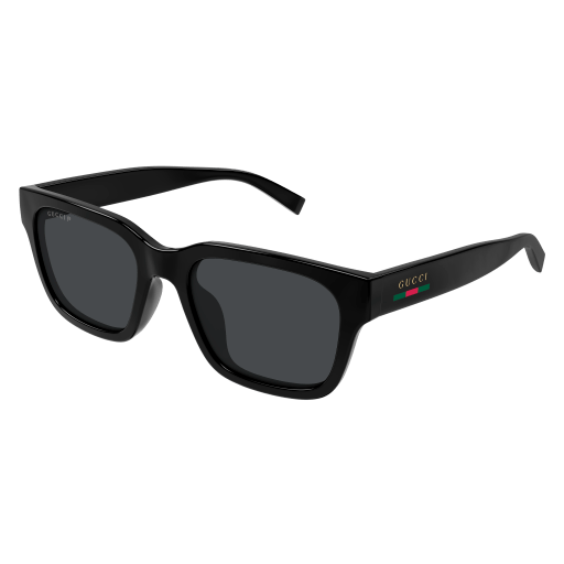 GUCCI PLASTIC BLACK SQUARE FULL SUNGLASS