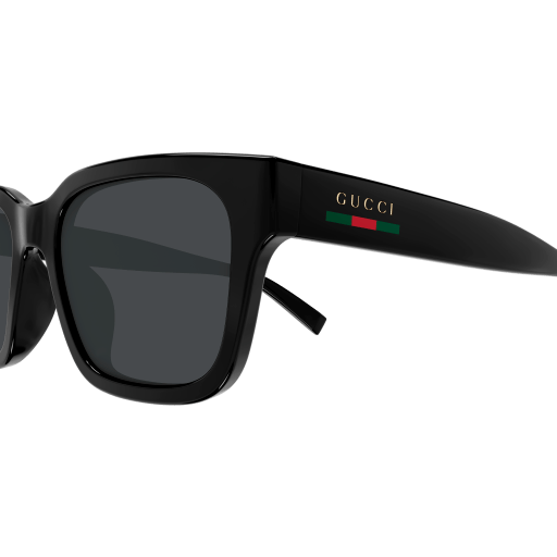 GUCCI PLASTIC BLACK SQUARE FULL SUNGLASS