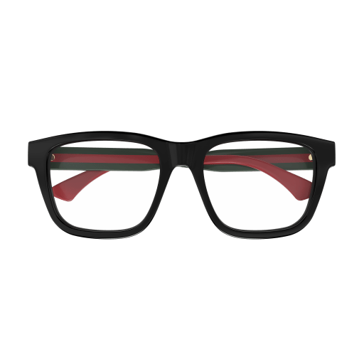 GUCCI PLASTIC SQUARE BLACK GREEN FULL FRAME