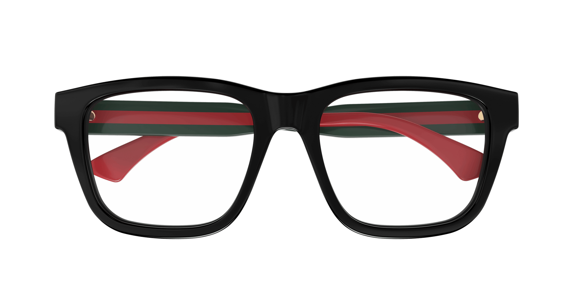 GUCCI PLASTIC SQUARE BLACK FULL FRAME