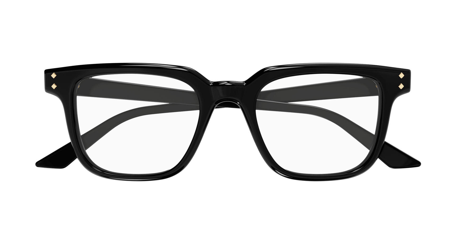 GUCCI PLASTIC SQUARE BLACK FULL FRAME