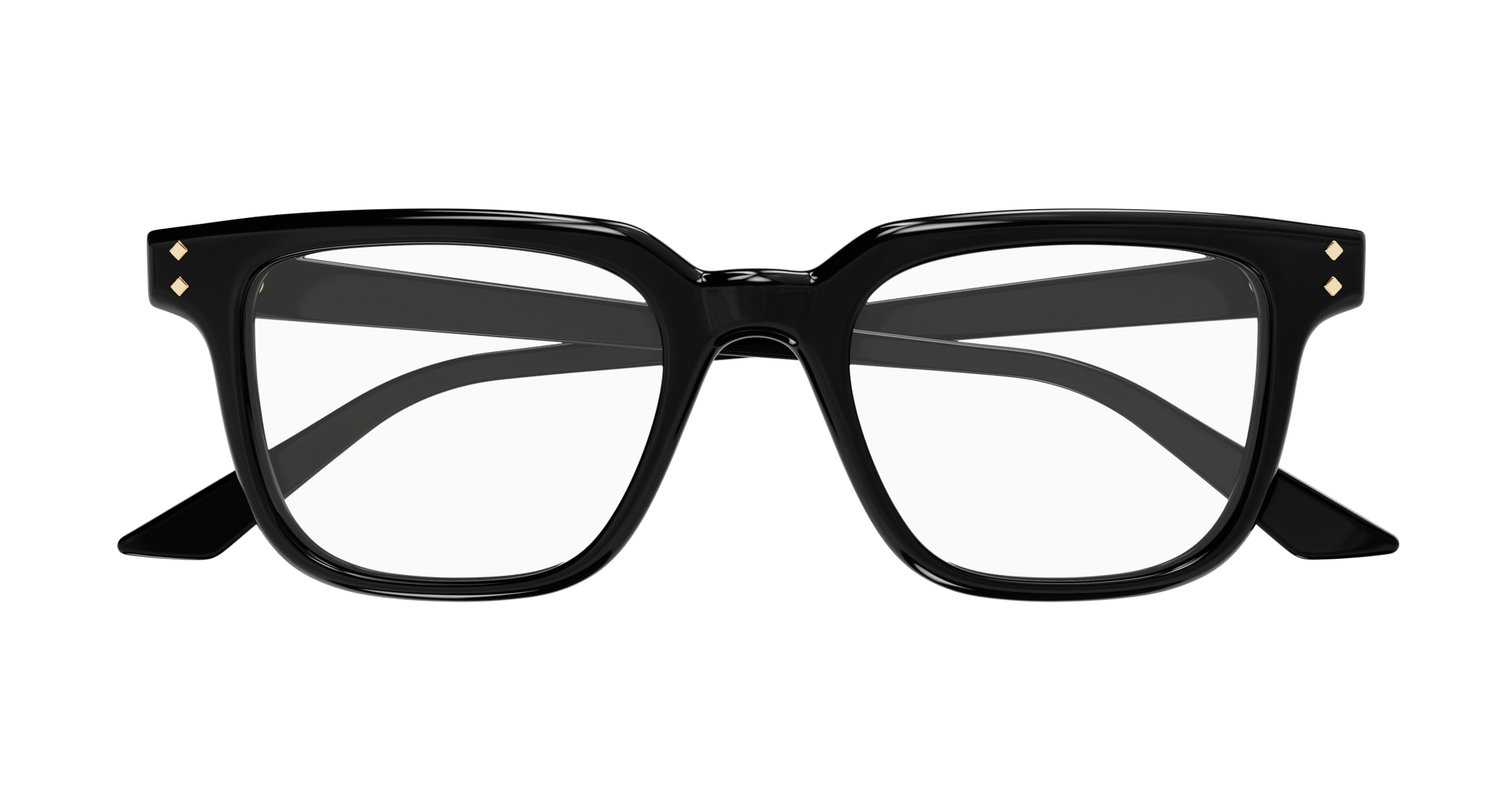 GUCCI PLASTIC SQUARE BLACK FULL FRAME