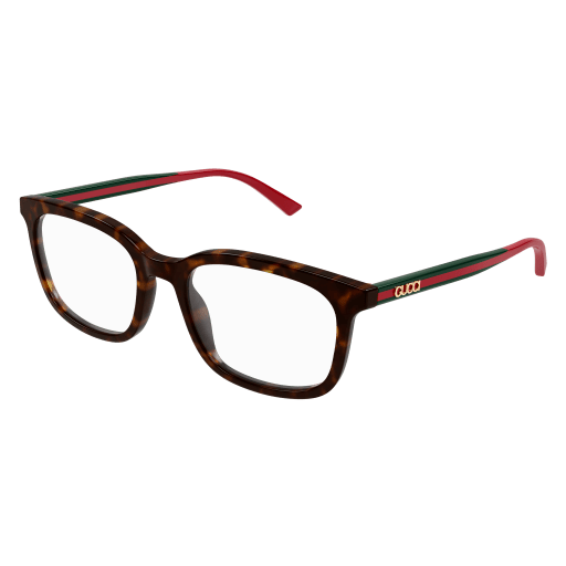 GUCCI PLASTIC HAVANA SQUARE FULL FRAME