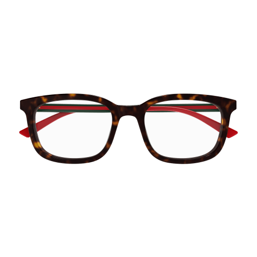 GUCCI PLASTIC HAVANA SQUARE FULL FRAME