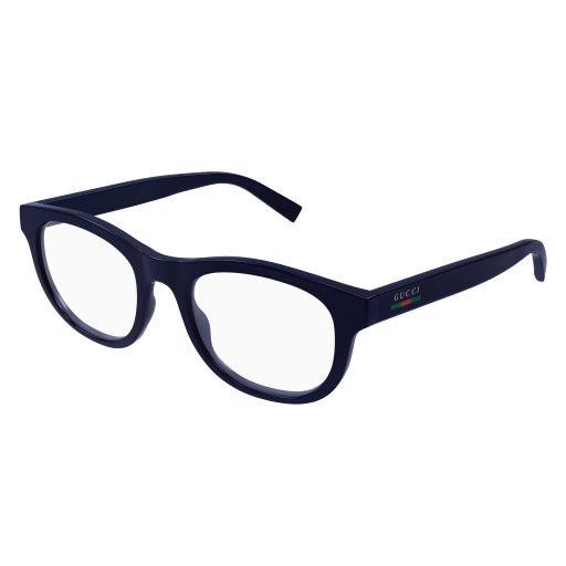 GUCCI PLASTIC BLUE SQUARE ROUND FULL FRAME