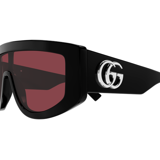 GUCCI PLASTIC IRREGULAR BLACK FULL SUNGLASS