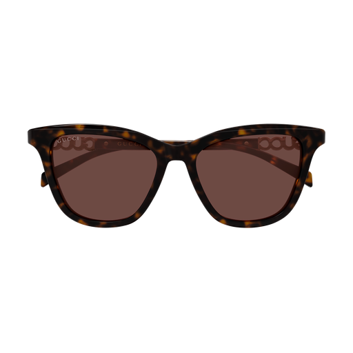 GUCCI PLASTIC CATEYE HAVANA FULL SUNGLASS