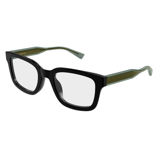 GUCCI PLASTIC BLACK SQUARE FULL FRAME