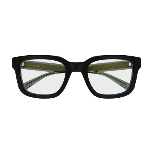 GUCCI PLASTIC BLACK SQUARE FULL FRAME
