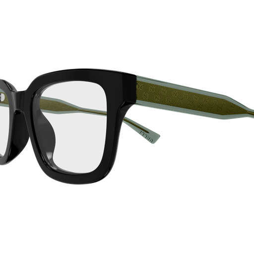 GUCCI PLASTIC BLACK SQUARE FULL FRAME