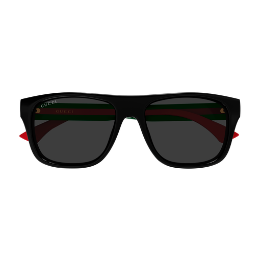 GUCCI PLASTIC BLACK SQUARE FULL FRAME