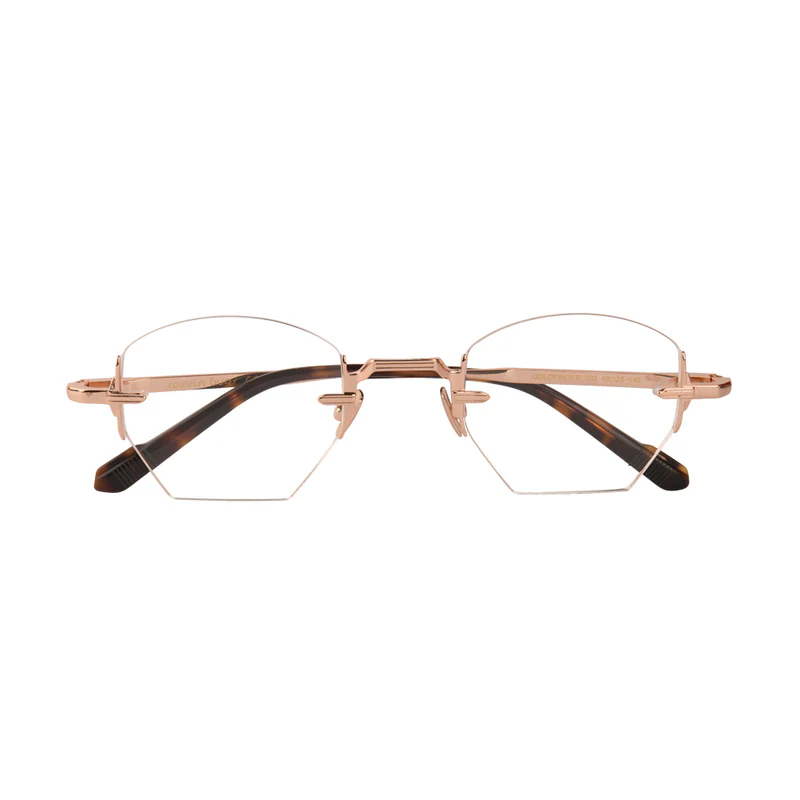 ROSVIN BUGS METAL ROSE GOLD HEXAGON FULL FRAME