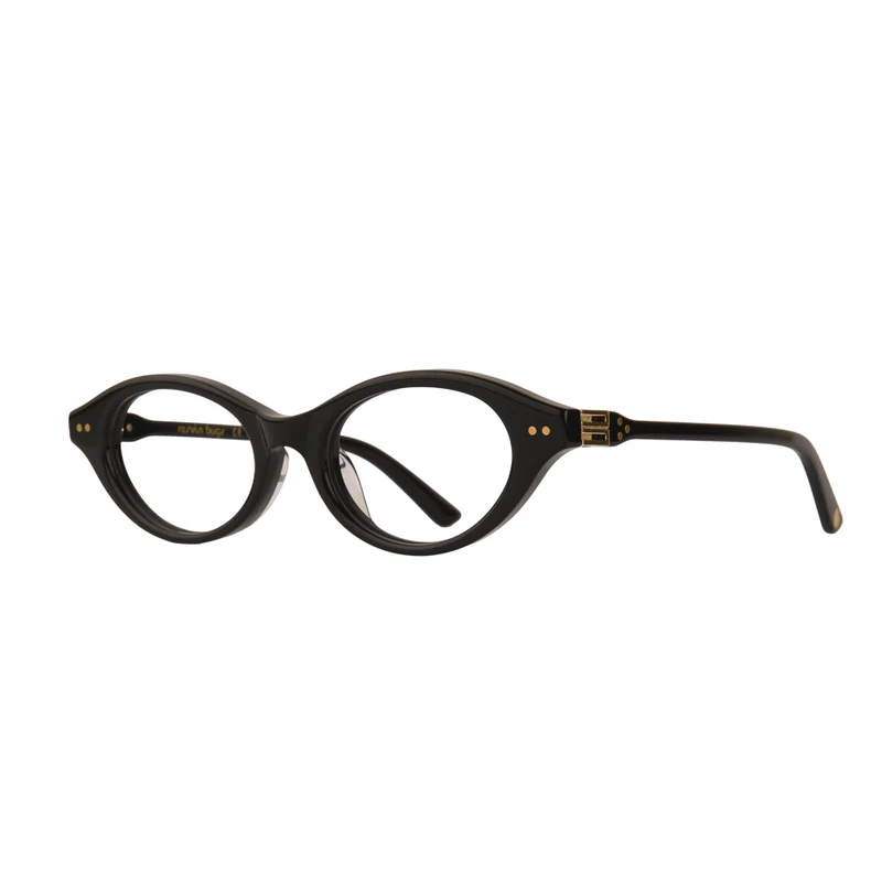 ROSVIN BUGS PLASTIC BLACK OVAL FULL FRAME