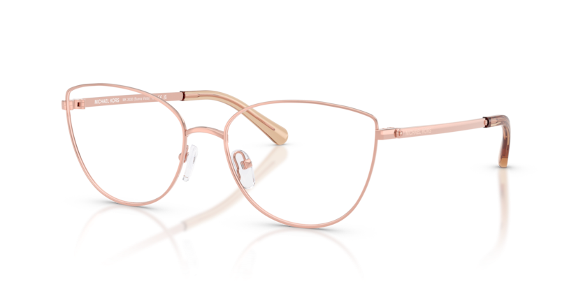 MICHAEL KORS METAL CAT EYE ROSE GOLD FULL FRAME