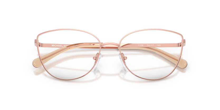 MICHAEL KORS METAL CAT EYE ROSE GOLD FULL FRAME