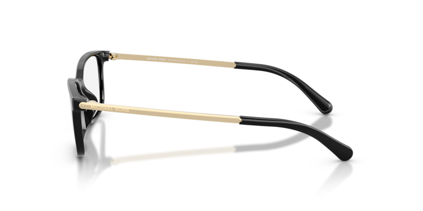 MICHAEL KORS PLASTIC BLACK GOLD SQUARE FULL FRAME