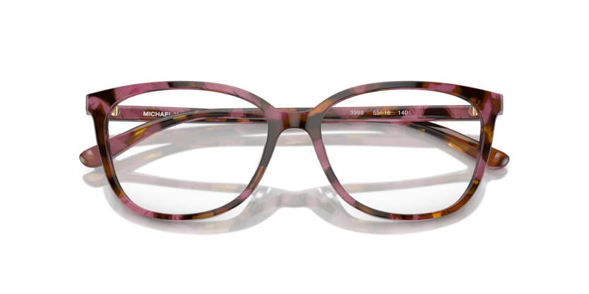 MICHAEL KORS PLASTIC PLUM TORTOISE CATEYE FULL FRAME