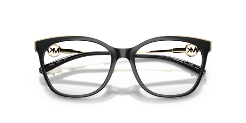 MICHAEL KORS PLASTIC BLACK CATEYE FULL FRAME