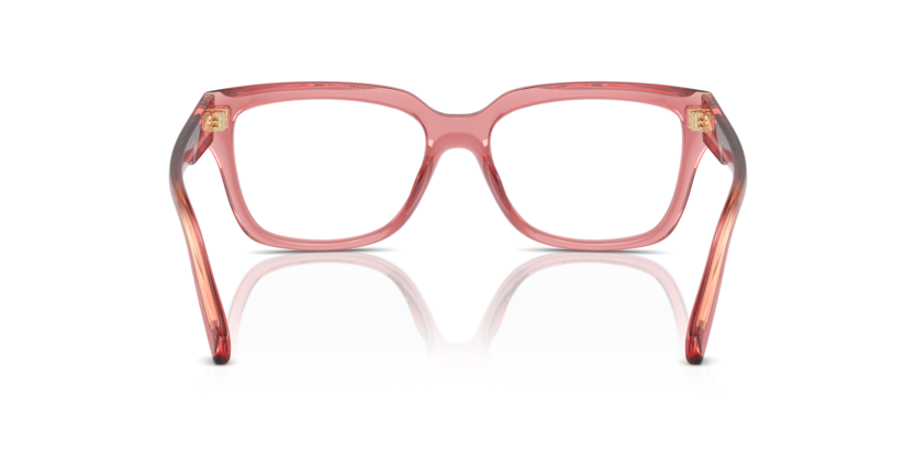 MICHAEL KORS PLASTIC RECTANGLE TRANSPERENT ROSE FULL FRAME