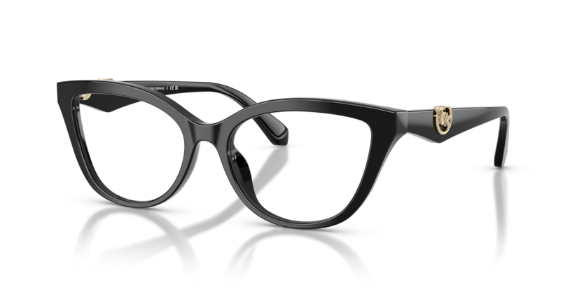 MICHAEL KORS PLASTIC BLACK CATEYE FULL FRAME