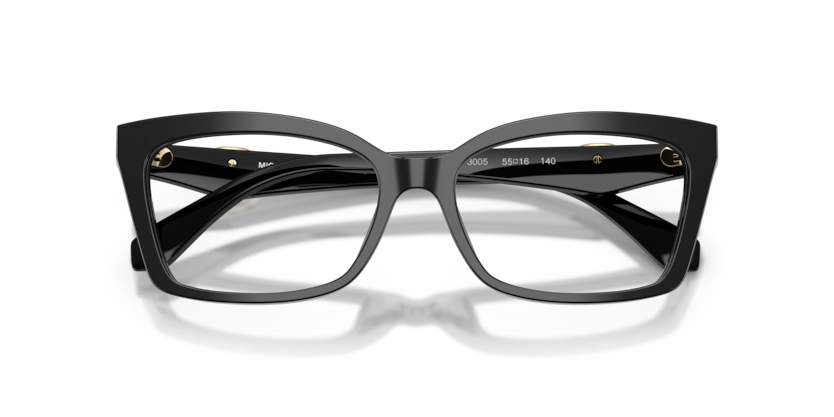 MICHAEL KORS PLASTIC SQUARE BLACK FULL FRAME