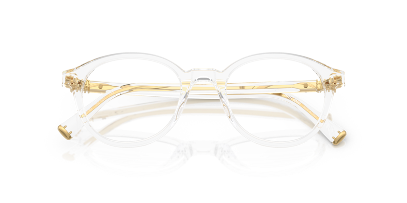 MIU MIU PLASTIC TRANSPARENT ROUND FULL FRAME
