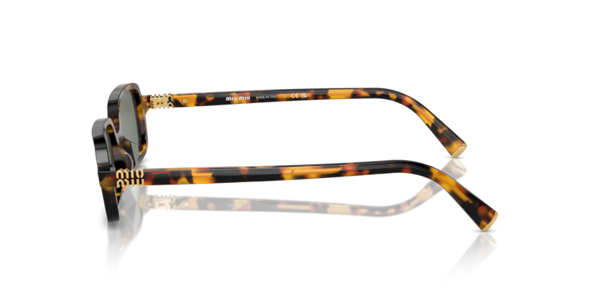 MIU MIU PLASTIC HAVANA RECTANGLE FULL SUNGLASS