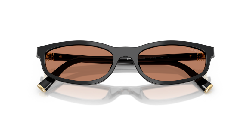 MIU MIU PLASTIC BLACK IRREGULAR FULL SUNGLASS