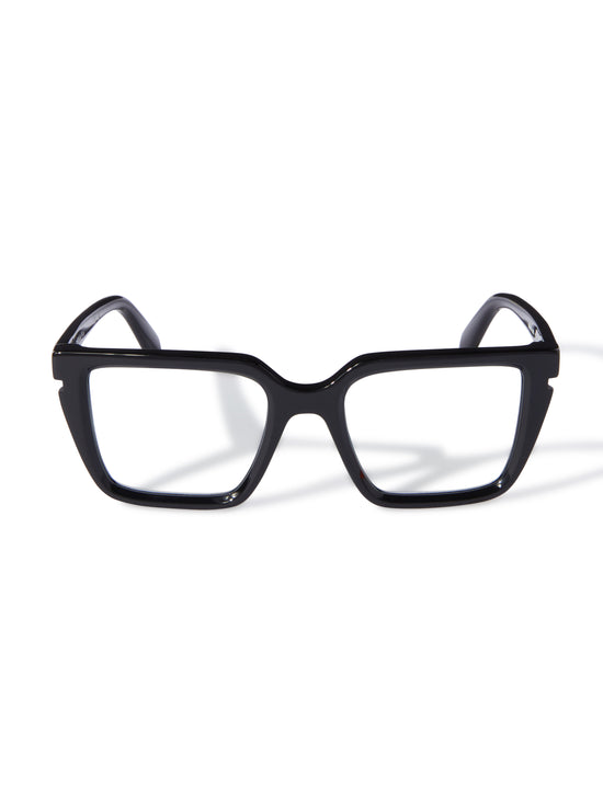 OFF WHITE PLASTIC SQUARE BLACK FULL FRAME