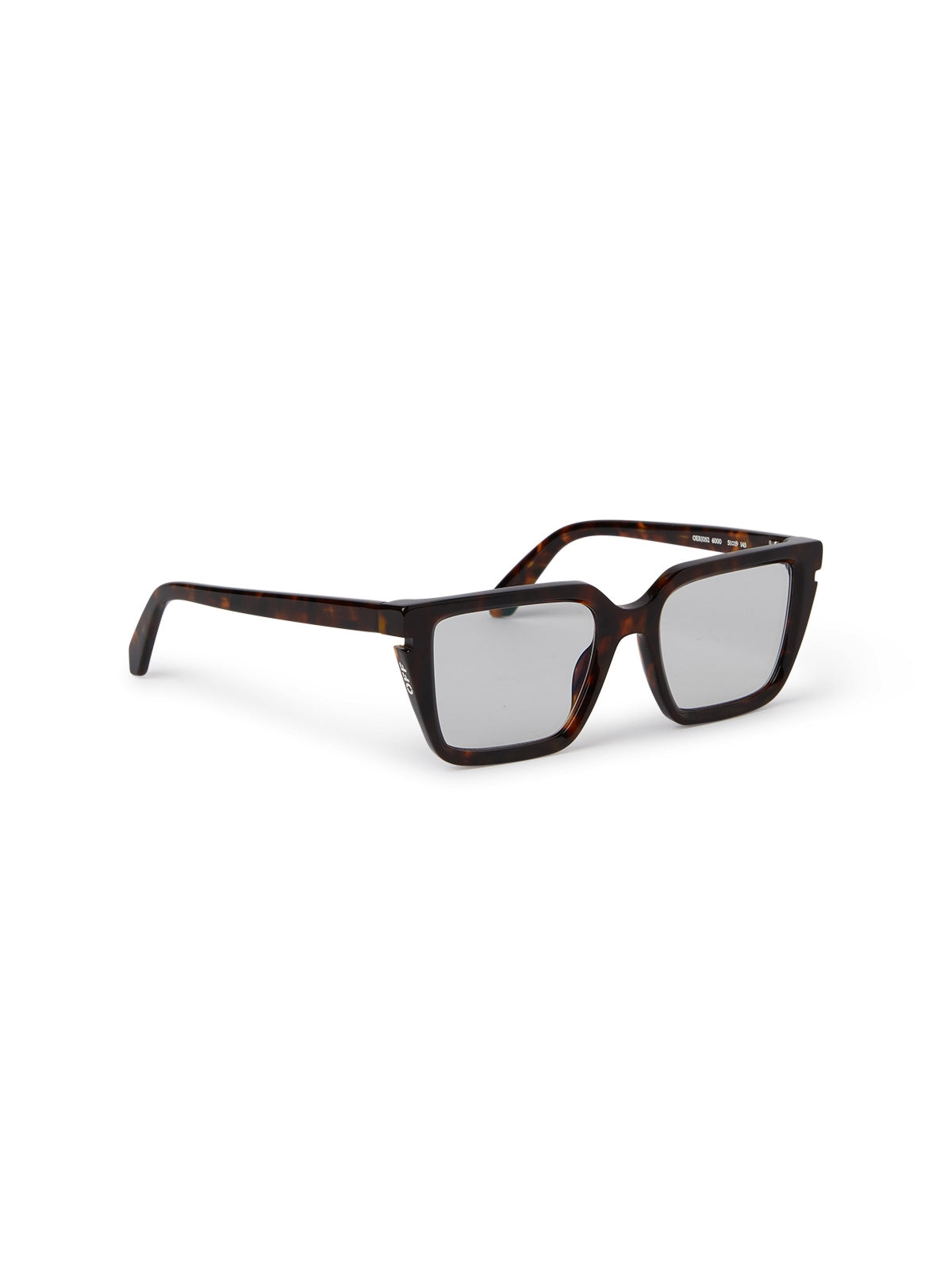 OFF WHITE PLASTIC HAVANA SQUARE FULL FRAME