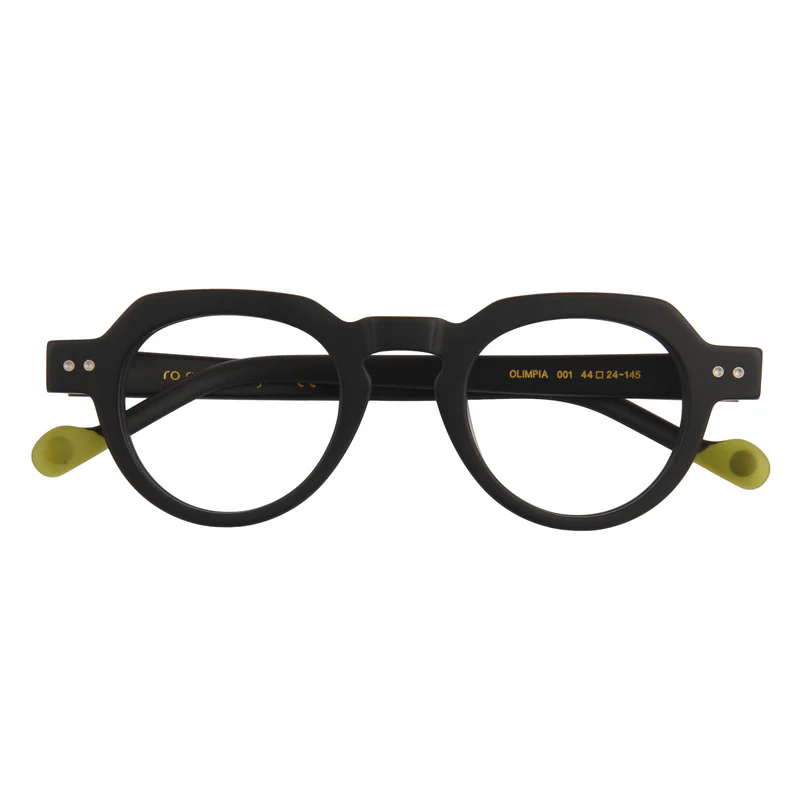 ROSVIN BUGS PLASTIC MATTE BLACK ROUND FULL FRAME