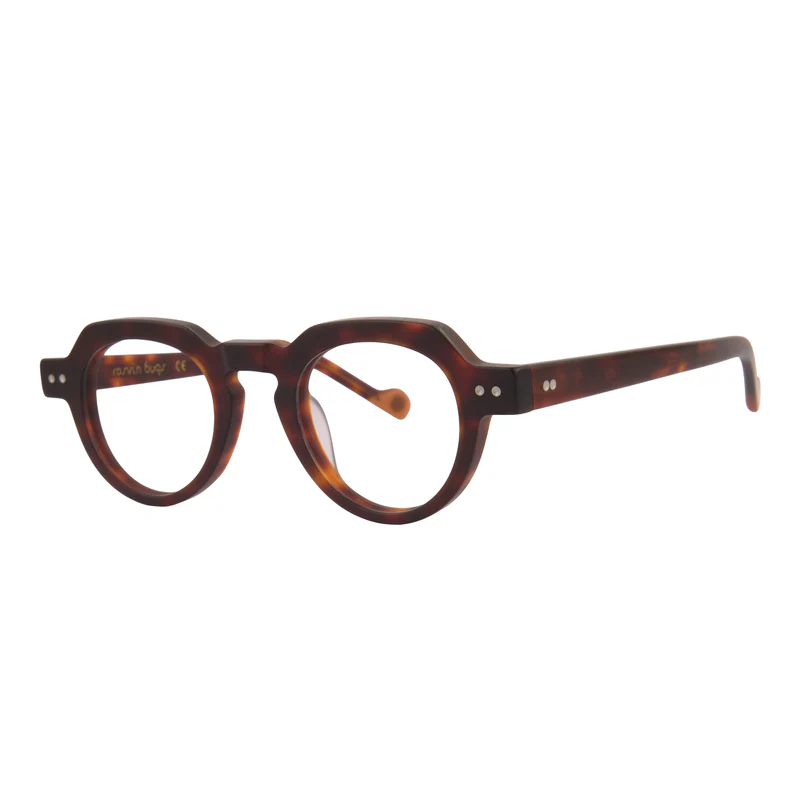 ROSVIN BUGS PLASTIC MATTE TORTOISE ROUND FULL FRAME