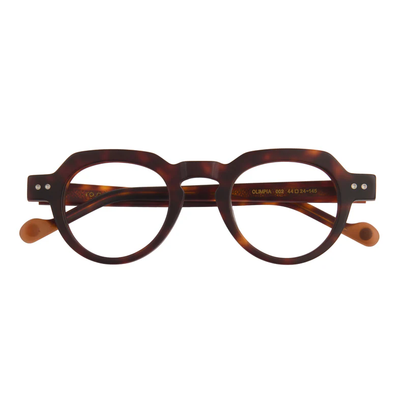 ROSVIN BUGS PLASTIC MATTE TORTOISE ROUND FULL FRAME