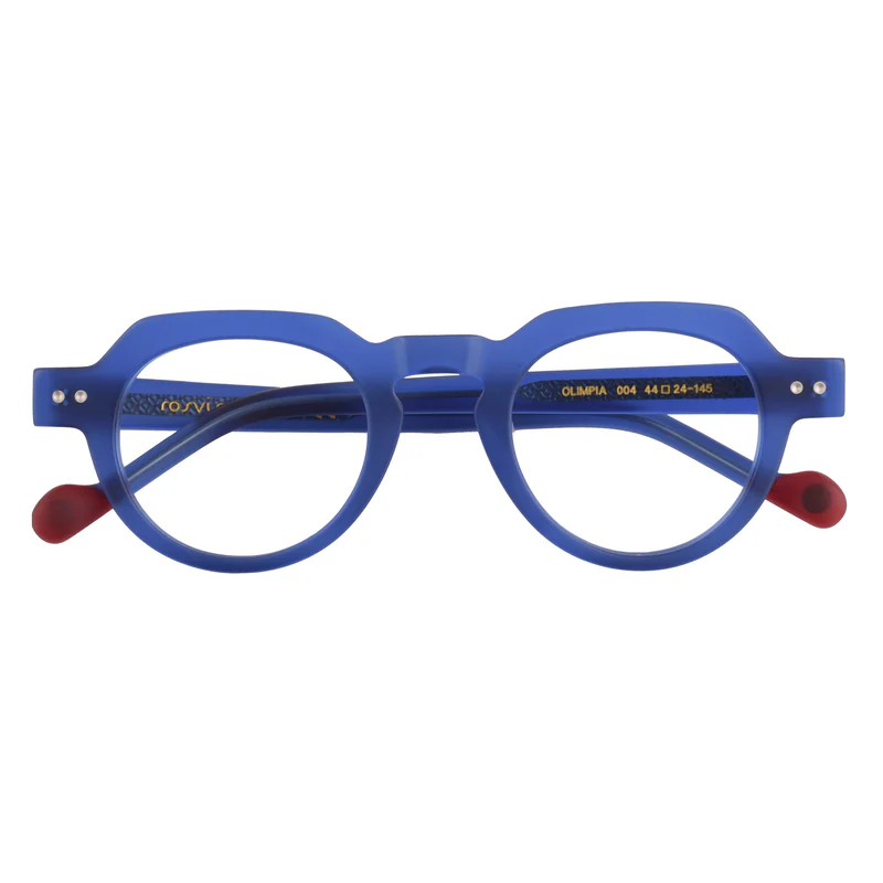 ROSVIN BUGS PLASTIC MATTE BLUE ROUND FULL FRAME