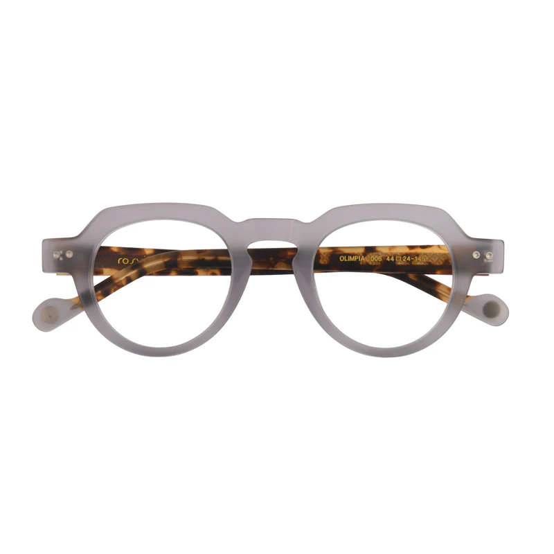 ROSVIN BUGS PLASTIC MATTE GREY ROUND FULL FRAME