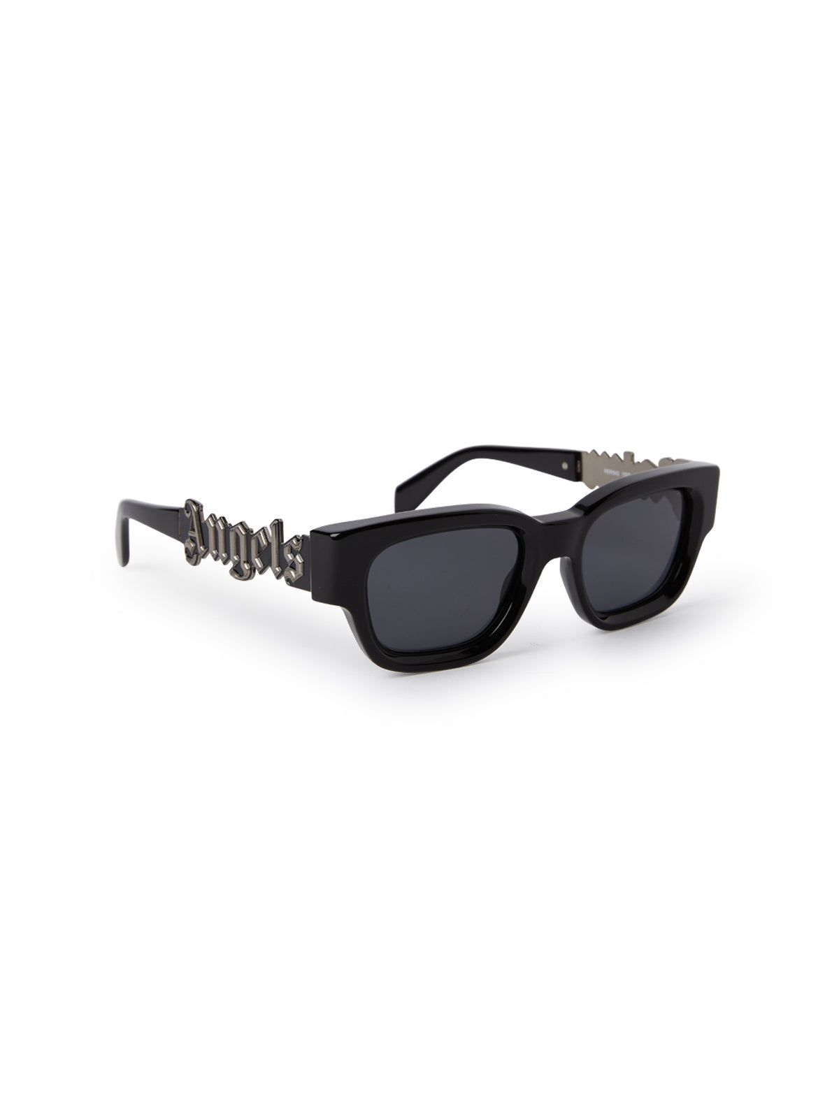 PALM ANGELS PLASTIC BLACK SQUARE SUNGLASS
