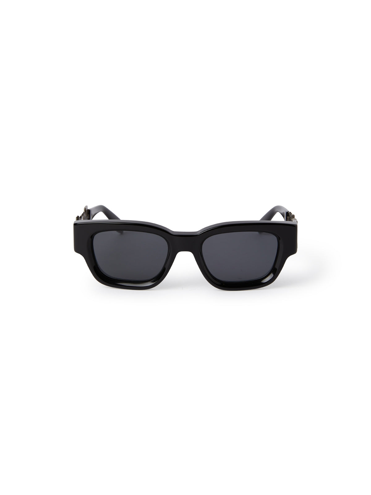 PALM ANGELS PLASTIC BLACK SQUARE SUNGLASS