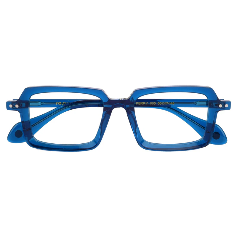 ROSVIN BUGS PLASTIC TEAL BLUE SQUARE FULL FRAME