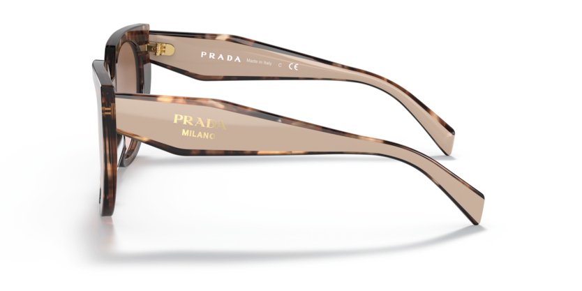 PRADA PLASTIC CATEYE CARAMLE HAVANA FULL SUNGLASS
