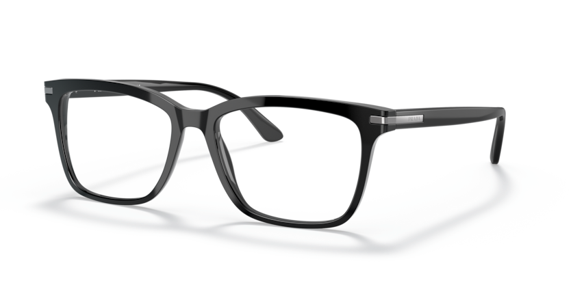 PRADA PLASTIC BLACK SQUARE FULL FRAME