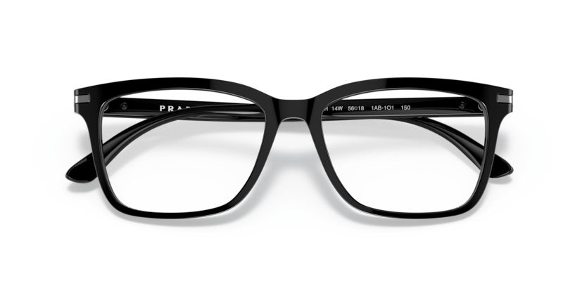 PRADA PLASTIC BLACK SQUARE FULL FRAME