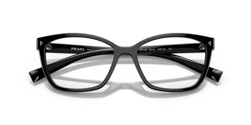 PRADA PLASTIC SQUARE BLACK FULL FRAME