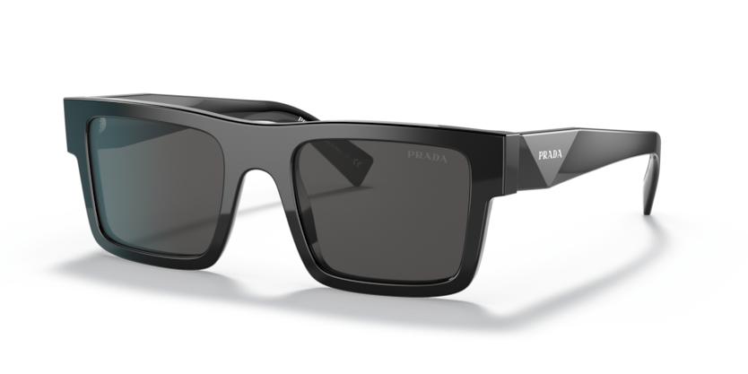 PRADA PLASTIC SQUARE BLACK FULL SUNGLASS