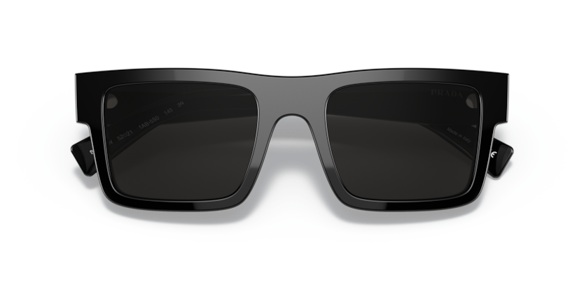 PRADA PLASTIC SQUARE BLACK FULL SUNGLASS