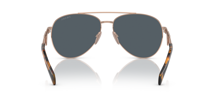 PRADA METAL AVIATOR ROSE GOLD FULL SUNGLASS
