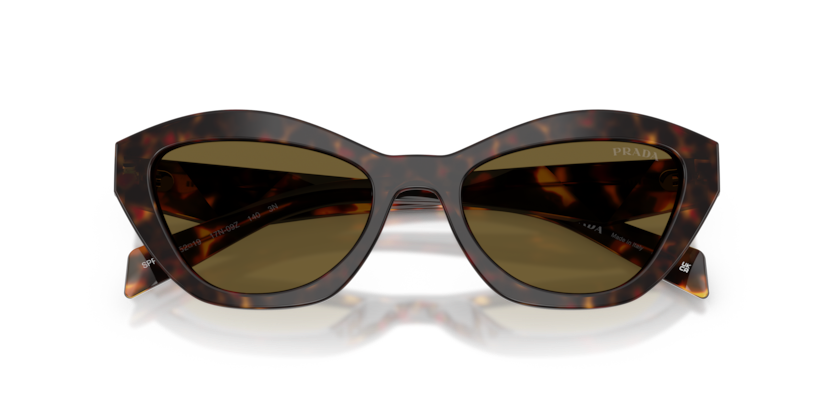PRADA PLASTIC TORTOISE BUTTERFLY FULL SUNGLASS