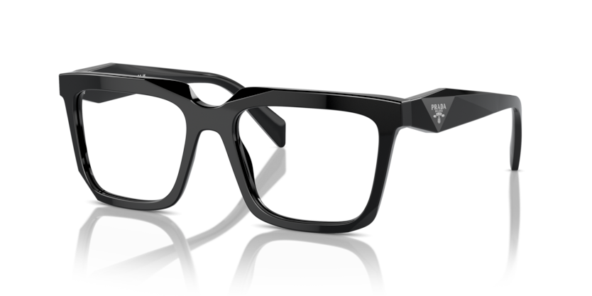 PRADA BLACK BUTTERFLY FULL PLASTIC FRAME
