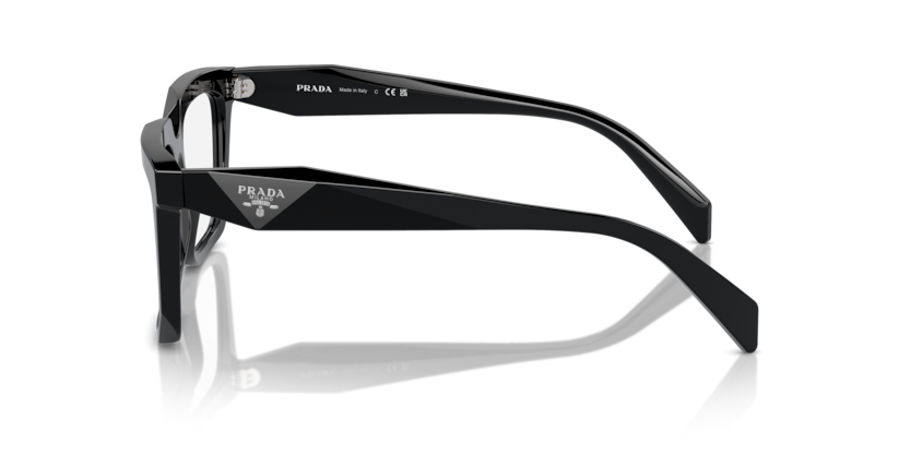 PRADA BLACK BUTTERFLY FULL PLASTIC FRAME