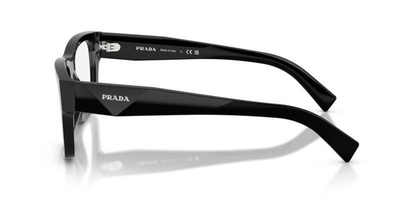 PRADA PLASTIC BLACK SQUARE FULL FRAME