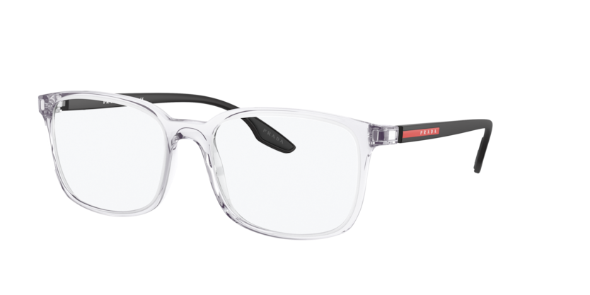 PRADA PLASTIC RACTANGLE TRANSPERENT FULL FRAME